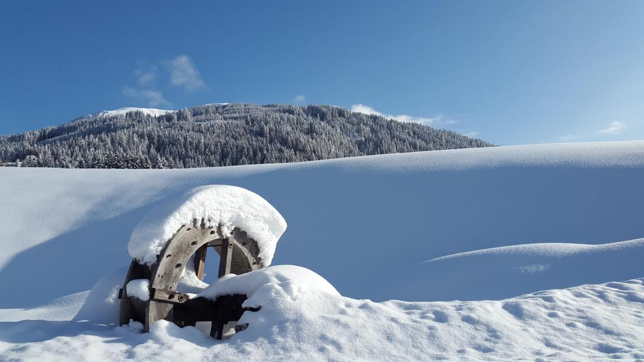 Gasthof Wacht Untertilliach Exterior foto
